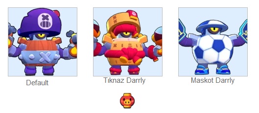 Darryl Brawl Stars Features and Costumes