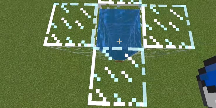 Comment construire un ascenseur à eau Minecraft ?