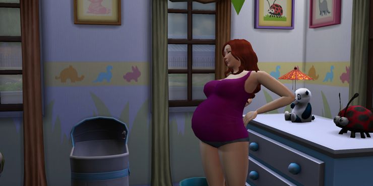 لعبة The Sims 4 Twin Baby
