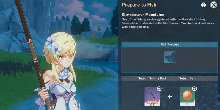 Genshin-impak: hoe om vis te vang in opdatering 2.1