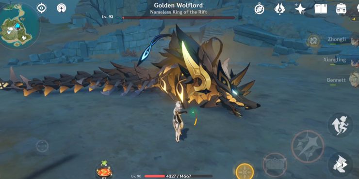 Genshin-impak: hoe om Golden Wolflord te verslaan