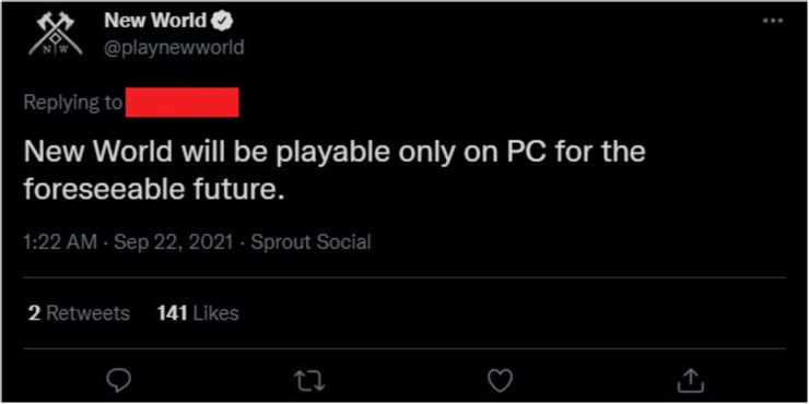 ¿Nuevo mundo llegará a PS4 / PS5?