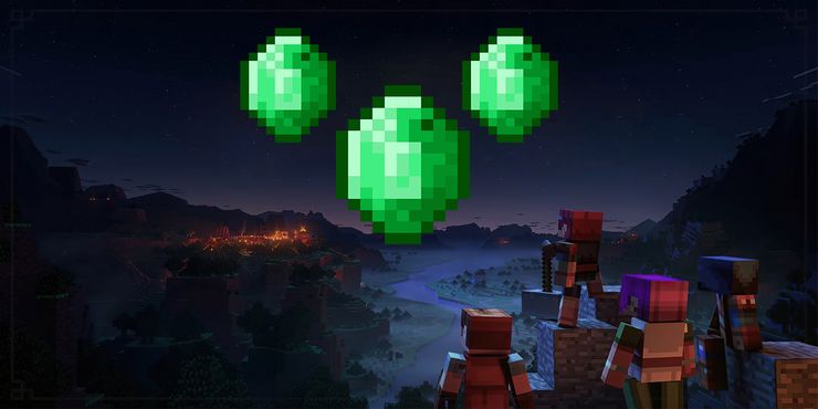Mineral de esmeralda de Minecraft