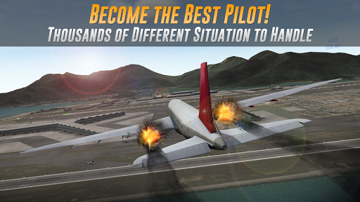 قائد طيران - تجربة طيران حقيقية