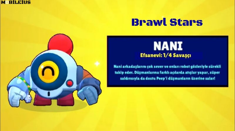Brawl Stars Nani-karakter