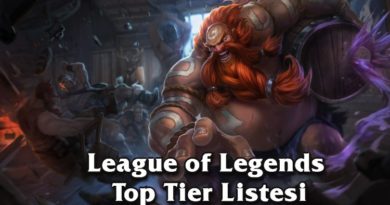 Liste de niveau supérieur de League of Legends