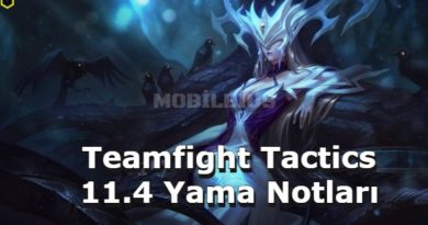 تكتيكات Teamfight 11.4 ملاحظات التصحيح