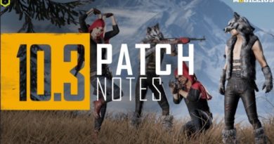 PUBG 10.3 Update Notes