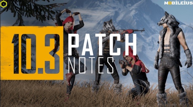 PUBG 10.3 Opdatering en Patch Notes