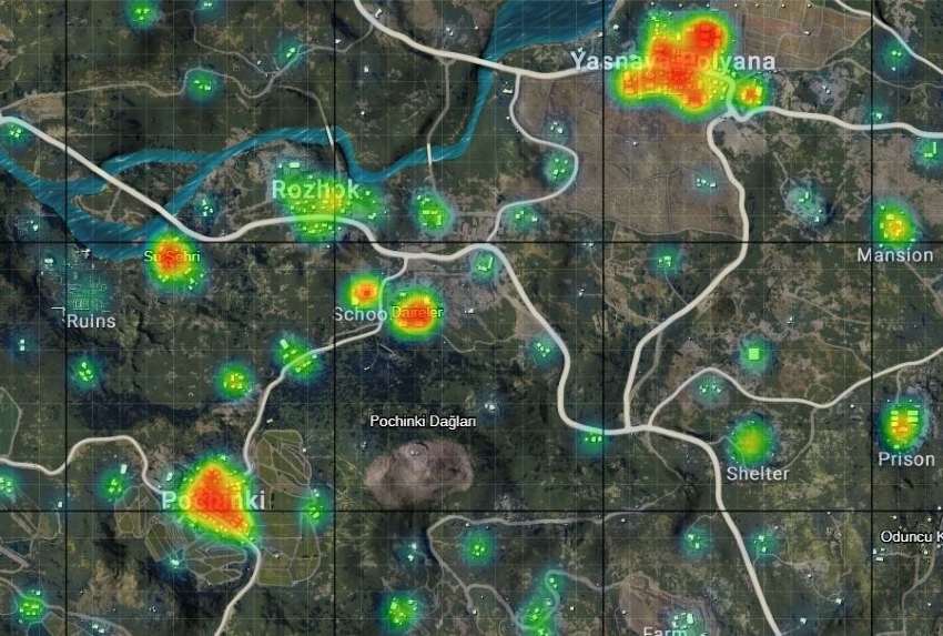 Pubg Maps Car and Loot Locations