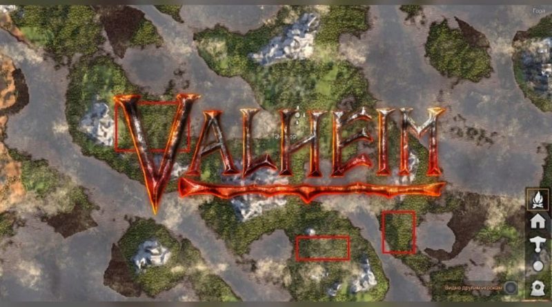 Carte de Valheim