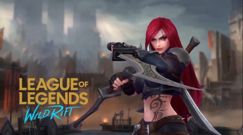 لعبة League of Legends Wild Rift Katarina Build