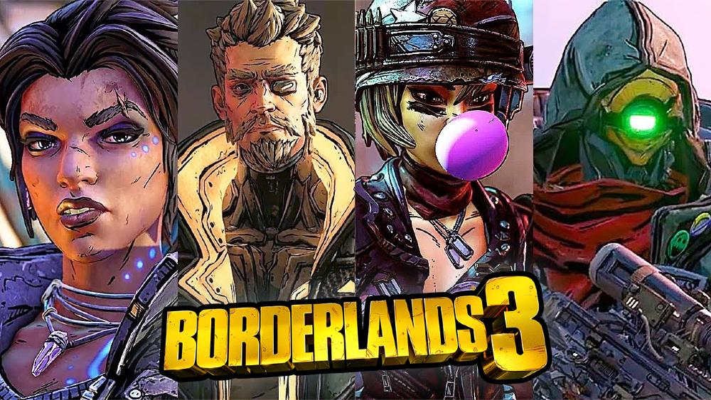 Borderlands 3 personnages