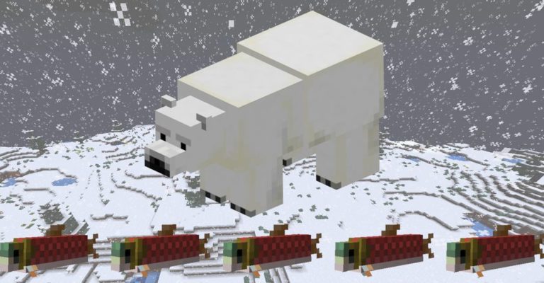 Minecraft: Wie man Eisbären zähmt