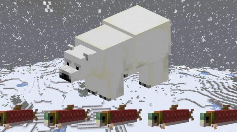Minecraft : comment apprivoiser les ours polaires