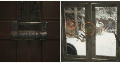 Resident Evil Village Tüm Kapı ve Güvenlik Kodları