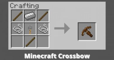 Minecraft Crossbow Nasıl Yapılır