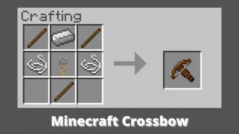 Minecraftクロスボウの作り方