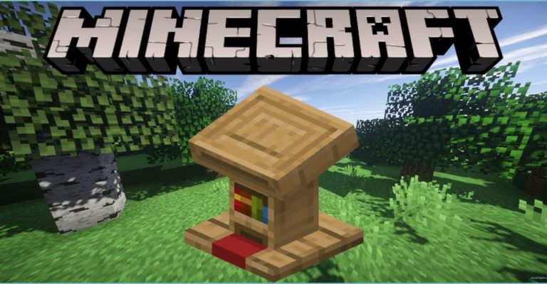 Jak si postavit Minecraft židli?