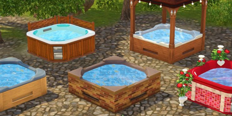 Die Sims 4: Wie man einen Whirlpool baut