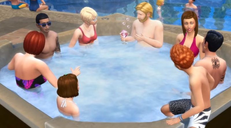 The Sims 4: 자쿠지 구입 방법