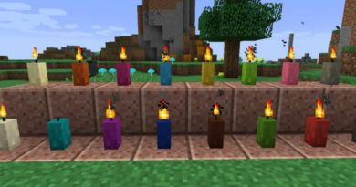 Minecraft jak vyrobit svíčky