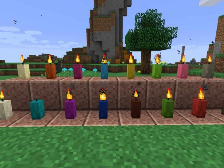 Minecraft jak vyrobit svíčky