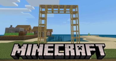 Minecraft: كيفية بناء الرصيف