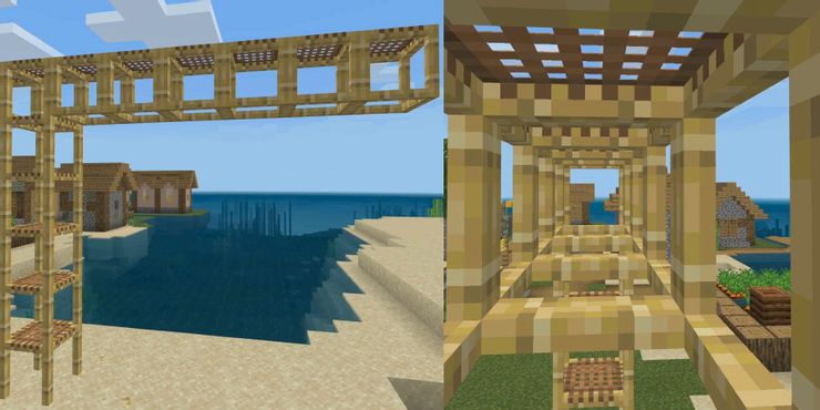 Minecraft: So bauen Sie einen Pier