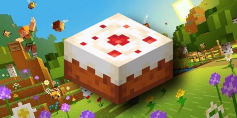 Minecraft: торт - торт