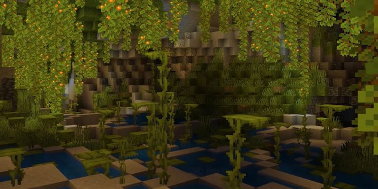 Minecraft: Azaleenbäume