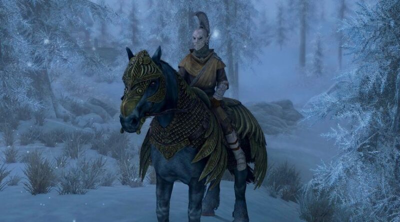 Skyrim: إعادة تسمية الحصان الخاص بك