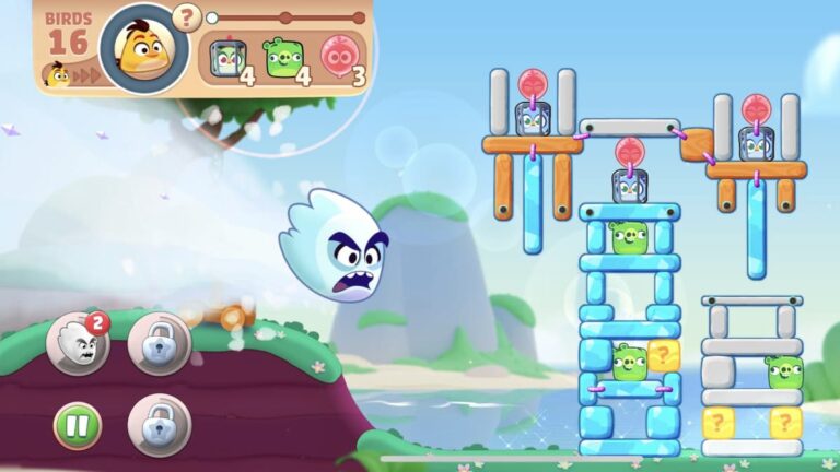 Alle Power-Up-Effekte in Angry Birds Journey
