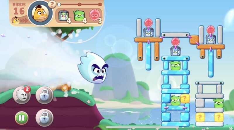 All power-up effects in Angry Birds Journey