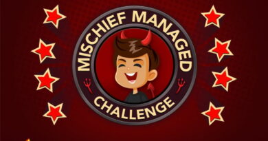 როგორ დავასრულოთ Mischief Managed Challenge BitLife-ში