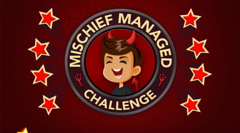 كيفية إكمال التحدي المُدار من Mischief في BitLife