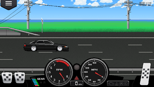 Piksel Araba Yarışçısı