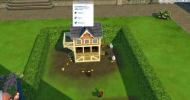 Die Sims 4: Hühner putzen
