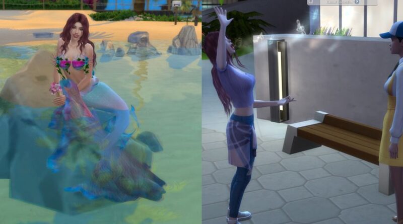 The Sims 4: كيف تصبح حورية البحر