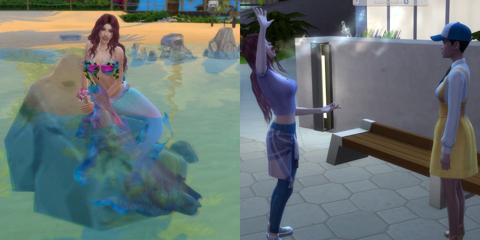 Els Sims 4: Com convertir-se en una sirena