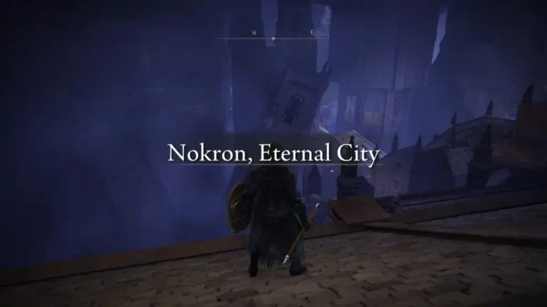 Elden Ring Nokron Eternal City průvodce položka npc milost