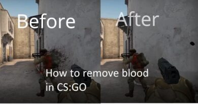 CS: GO Blood Delete Code | CS: GO Blood Hide Removal