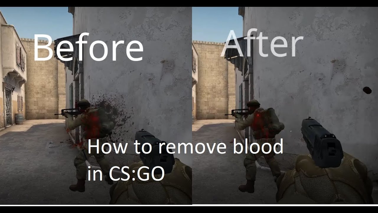 CS: GO код за изтриване на кръв | CS: GO Премахване на кръвна кожа