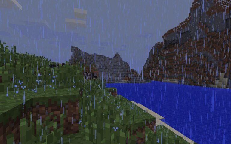Código de desligamento de chuva do Minecraft