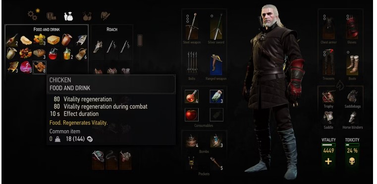The Witcher 3: How to Heal?